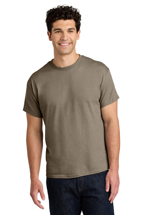 Gildan® - Heavy Cotton™ 100% Cotton T-Shirt. 5000 Brown Savana_1