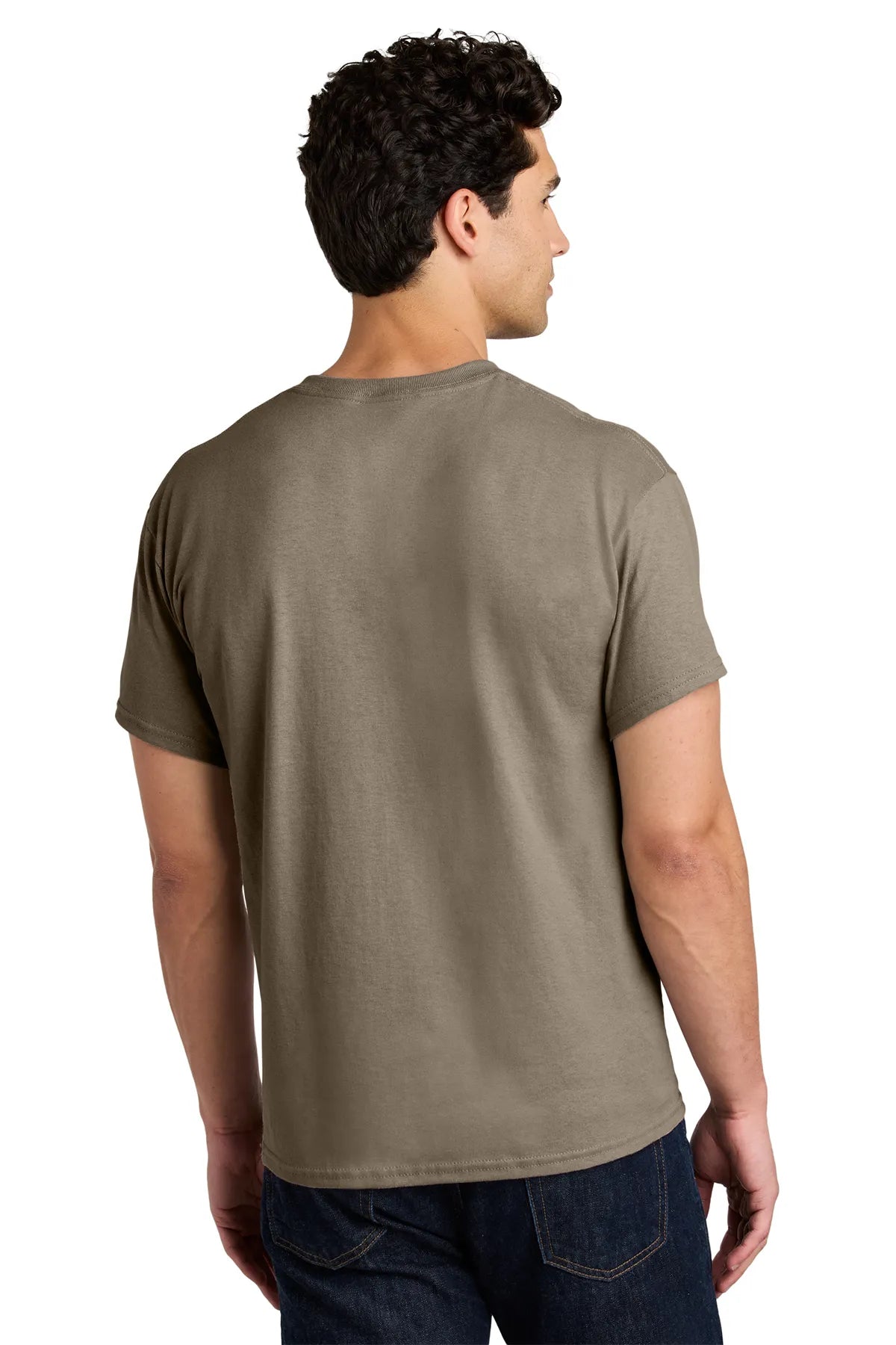 Gildan® - Heavy Cotton™ 100% Cotton T-Shirt. 5000 Brown Savana_2