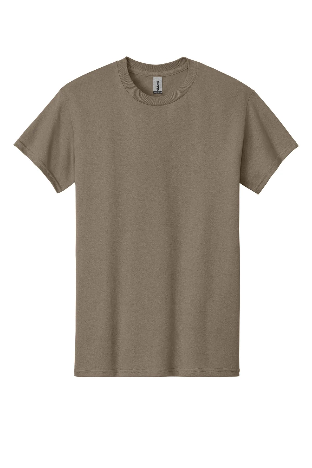 Gildan® - Heavy Cotton™ 100% Cotton T-Shirt. 5000 Brown Savana_4