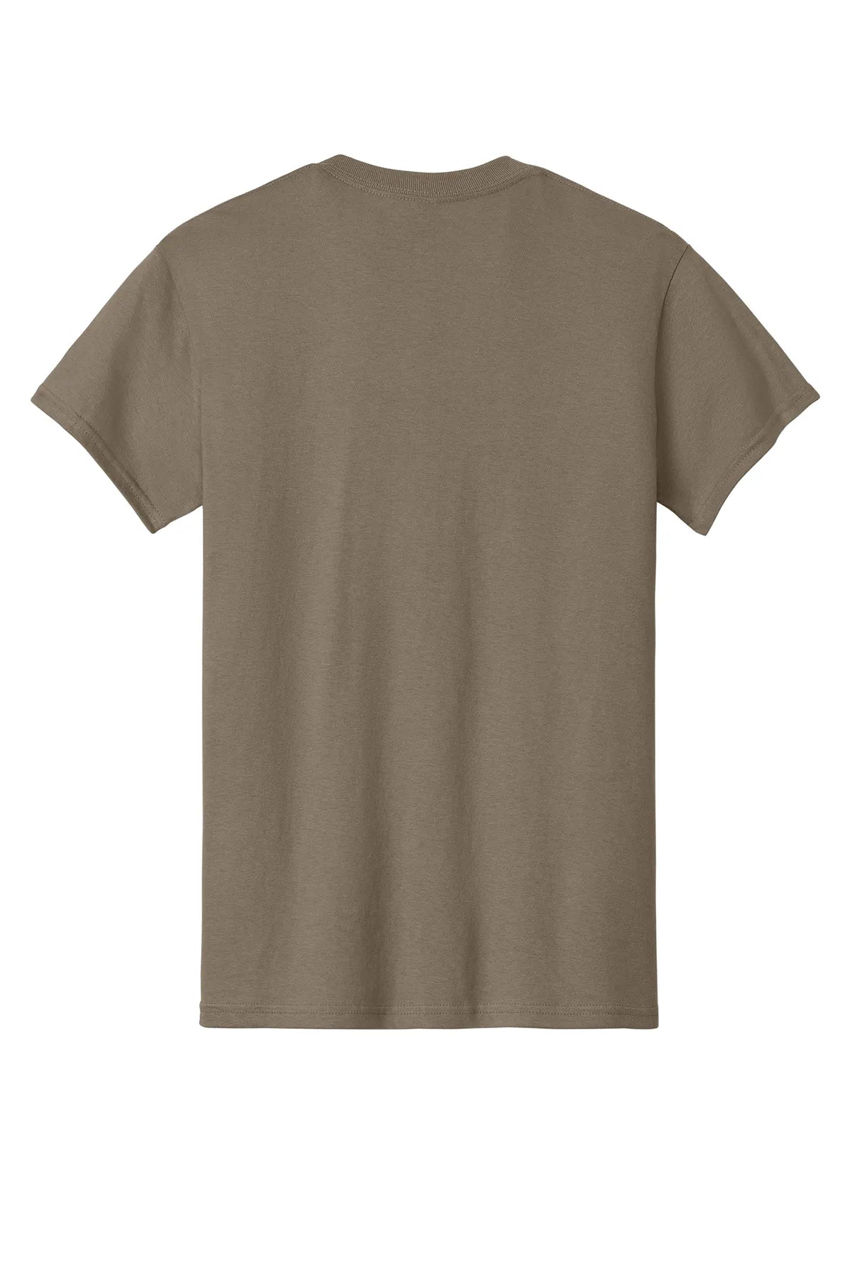 Gildan® - Heavy Cotton™ 100% Cotton T-Shirt. 5000 Brown Savana_5