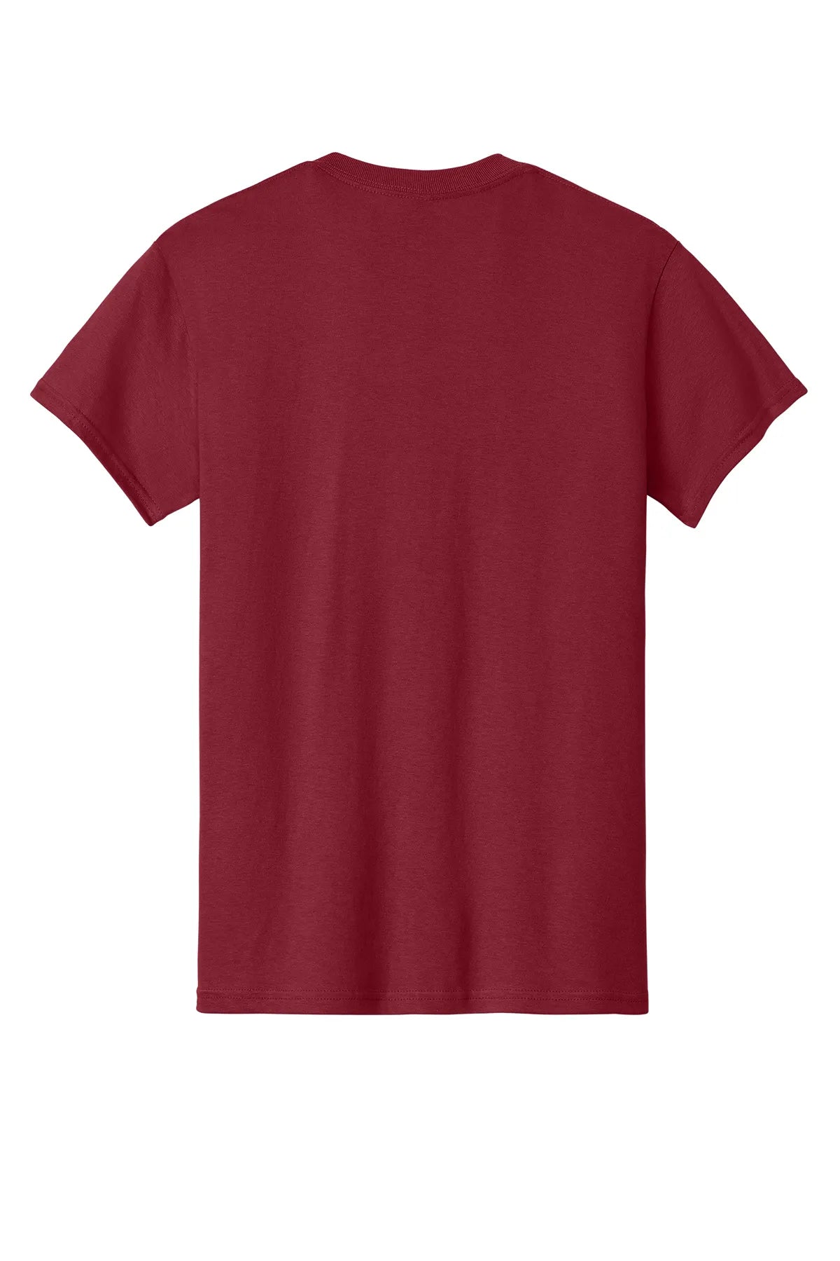Gildan® - Heavy Cotton™ 100% Cotton T-Shirt. 5000 Cardinal Red_5