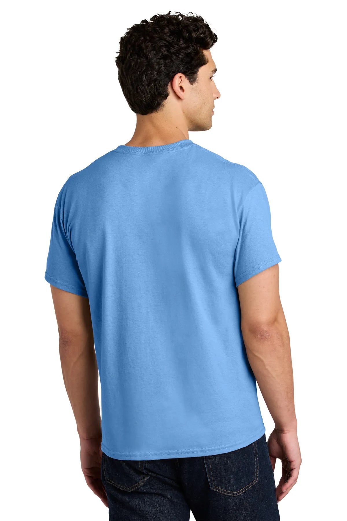Gildan® - Heavy Cotton™ 100% Cotton T-Shirt. 5000 Carolina Blue_2