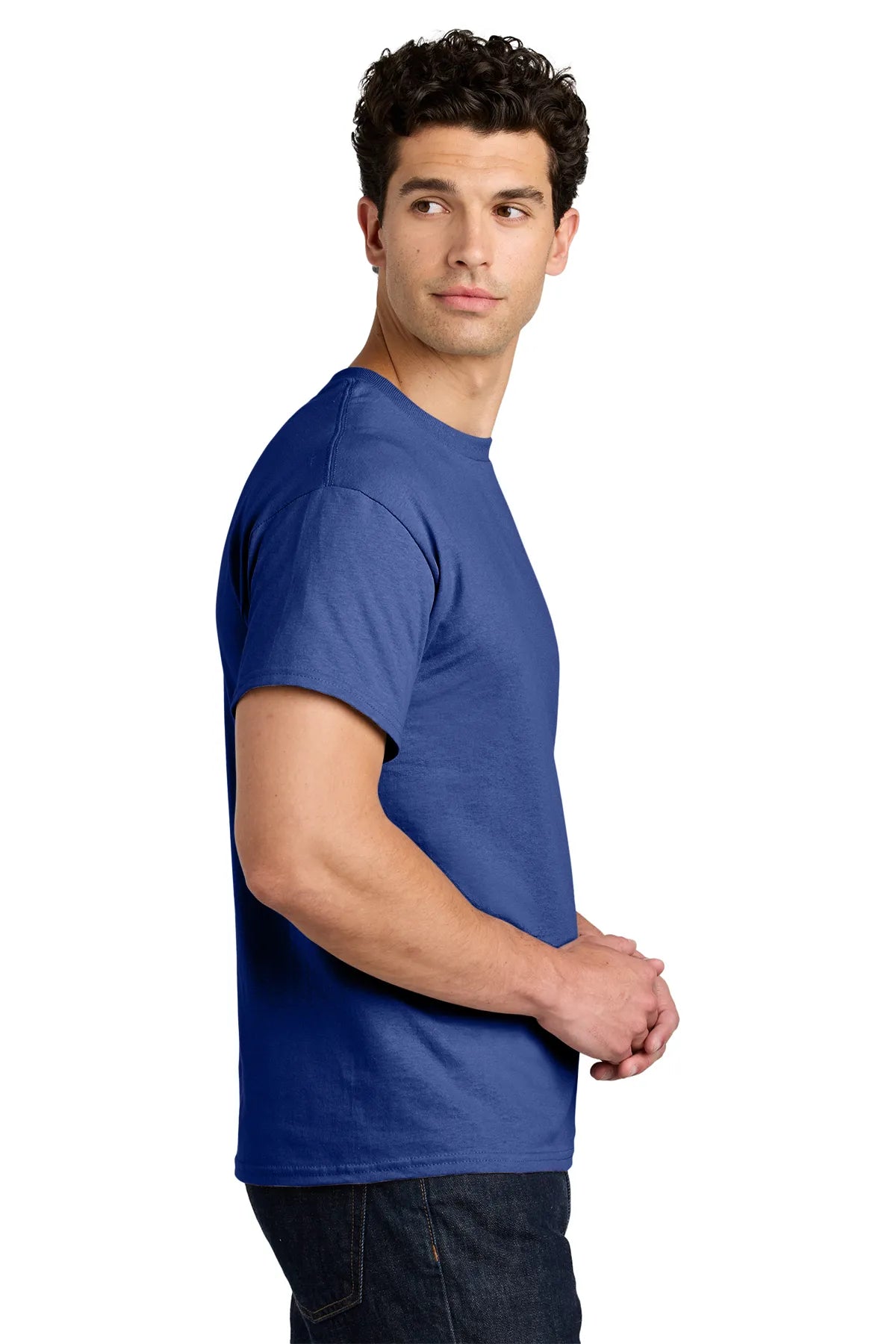 Gildan® - Heavy Cotton™ 100% Cotton T-Shirt. 5000 Cobalt_3