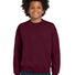 Gildan® - Youth Heavy Blend™ Crewneck Sweatshirt.  18000B Maroon
