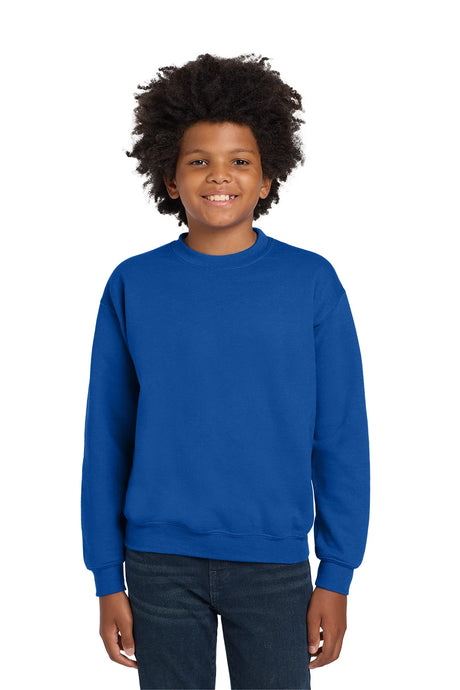 Gildan® - Youth Heavy Blend™ Crewneck Sweatshirt.  18000B Royal