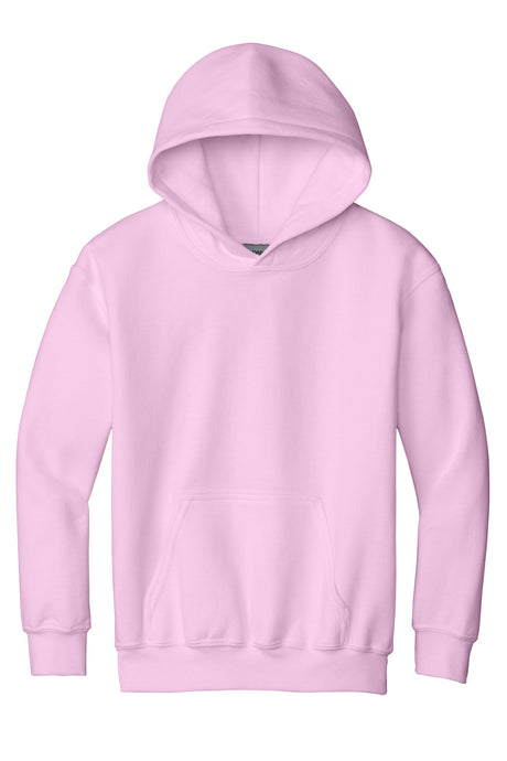 Gildan® - Youth Heavy Blend™ Hooded Sweatshirt. 18500B - Light Pink
