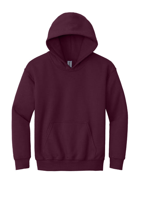 Gildan® - Youth Heavy Blend™ Hooded Sweatshirt. 18500B - Maroon