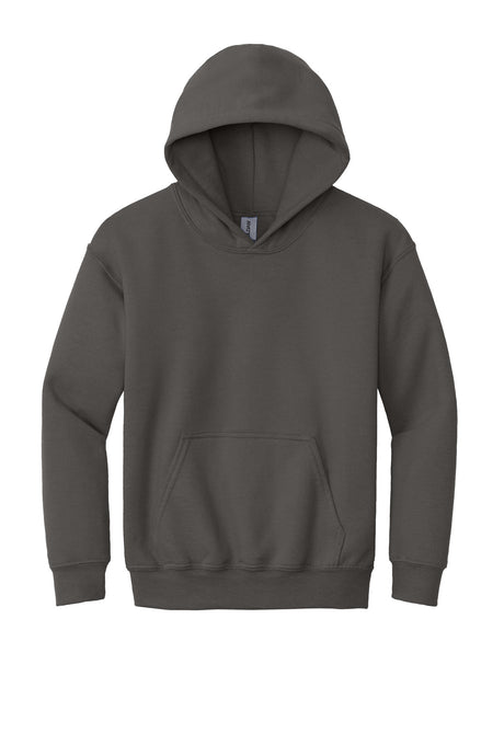 Gildan® - Youth Heavy Blend™ Hooded Sweatshirt. 18500B - charcoal