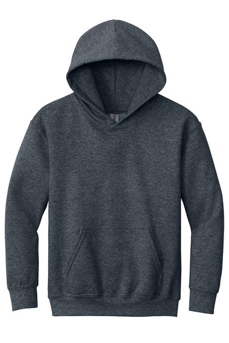 Gildan® - Youth Heavy Blend™ Hooded Sweatshirt. 18500B - dark heather