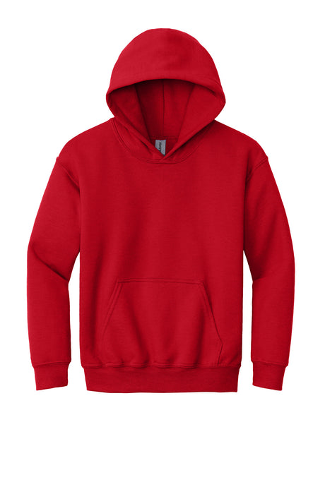 Gildan® - Youth Heavy Blend™ Hooded Sweatshirt. 18500B - red