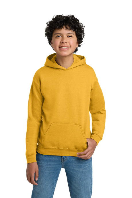Gildan® - Youth Heavy Blend™ Hooded Sweatshirt. 18500B Gold_1