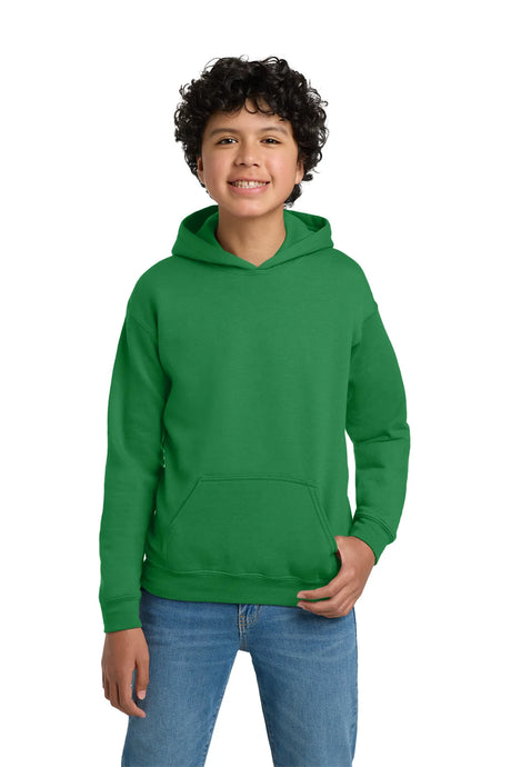 Gildan® - Youth Heavy Blend™ Hooded Sweatshirt. 18500B Irish Green_1