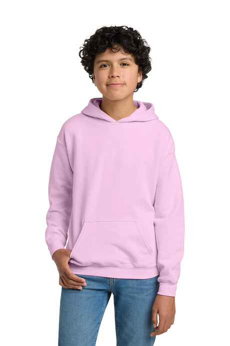 Gildan® - Youth Heavy Blend™ Hooded Sweatshirt. 18500B Light Pink_1