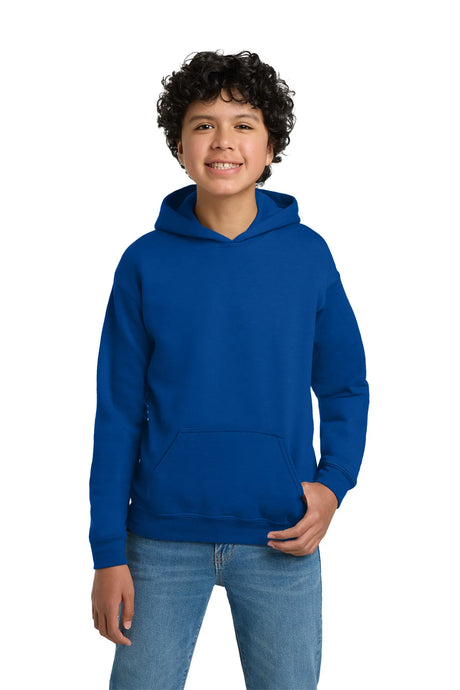 Gildan® - Youth Heavy Blend™ Hooded Sweatshirt. 18500B Royal_1