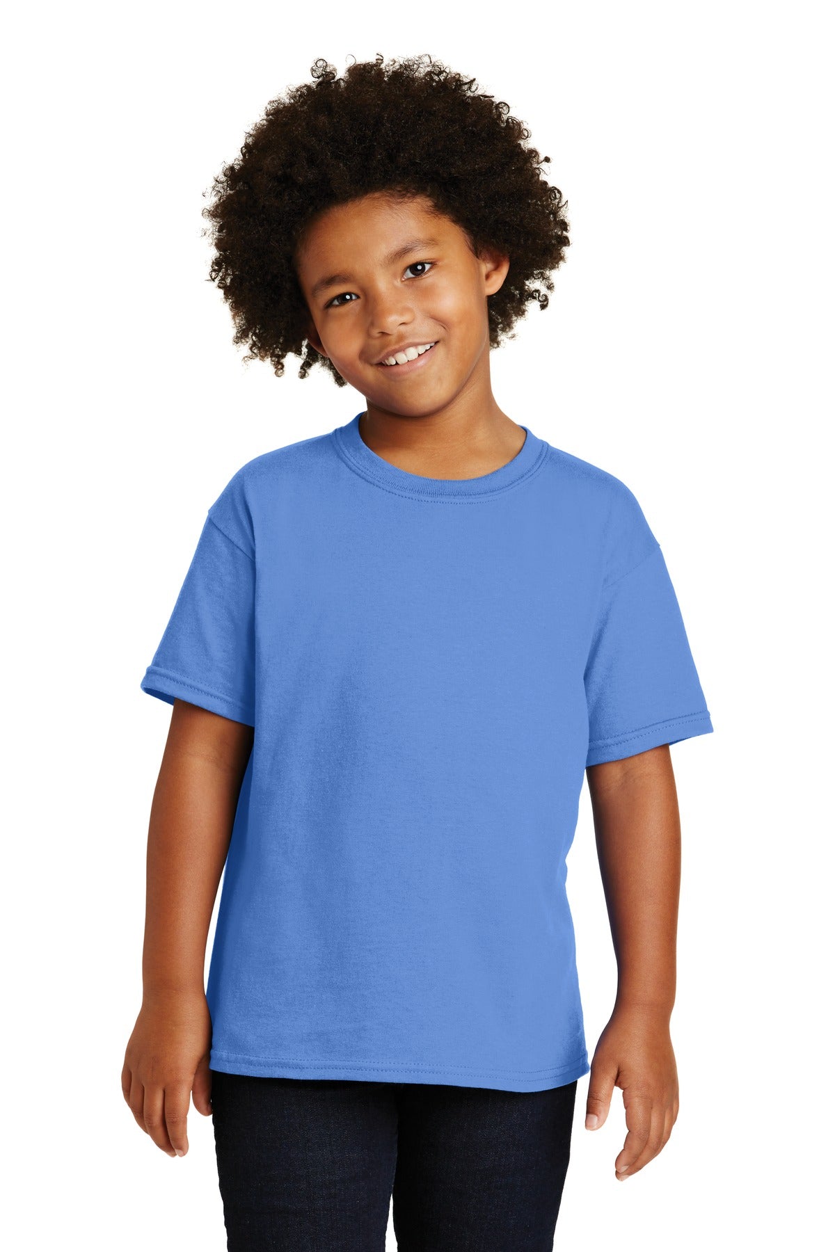 Gildan® - Youth  Heavy Cotton™ 100% Cotton T-Shirt.  5000B - carolina blue