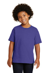 Gildan® - Youth  Heavy Cotton™ 100% Cotton T-Shirt.  5000B - cobalt