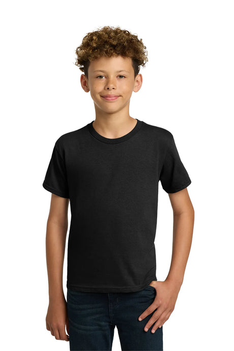Gildan® - Youth  Heavy Cotton™ 100% Cotton T-Shirt.  5000B Black_1