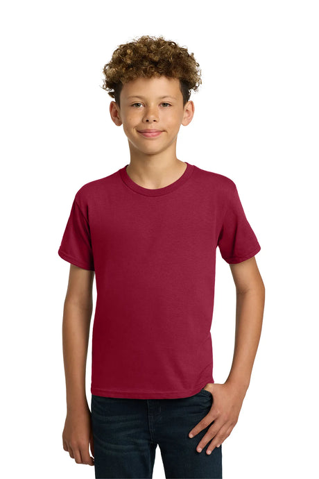 Gildan® - Youth  Heavy Cotton™ 100% Cotton T-Shirt.  5000B Cardinal Red_1