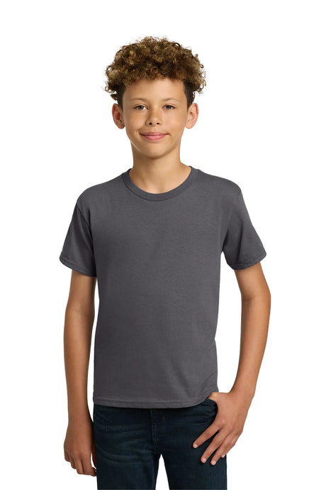 Gildan® - Youth  Heavy Cotton™ 100% Cotton T-Shirt.  5000B Charcoal_1