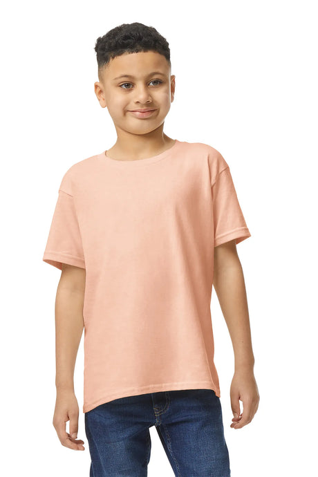 Gildan® - Youth  Heavy Cotton™ 100% Cotton T-Shirt.  5000B Dusty Rose_1