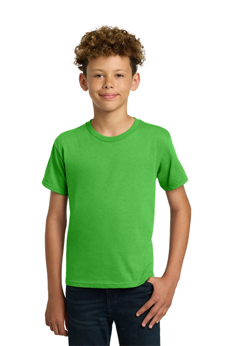Gildan® - Youth  Heavy Cotton™ 100% Cotton T-Shirt.  5000B Electric Green_1