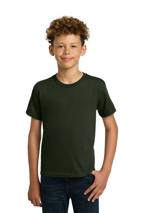 Gildan® - Youth  Heavy Cotton™ 100% Cotton T-Shirt.  5000B Forest_1