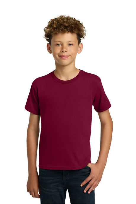 Gildan® - Youth  Heavy Cotton™ 100% Cotton T-Shirt.  5000B Garnet_1