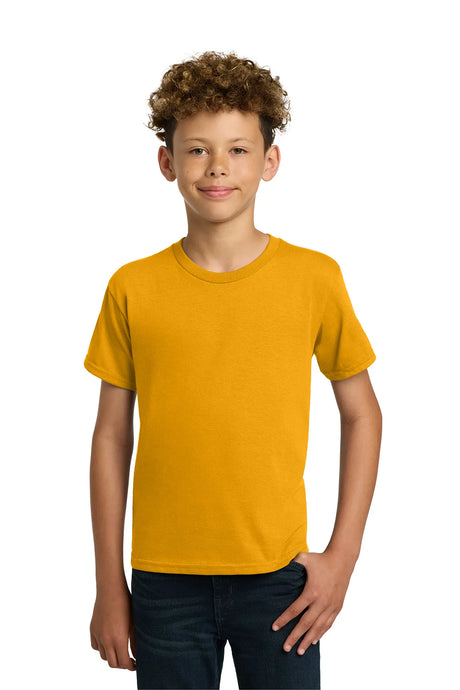 Gildan® - Youth  Heavy Cotton™ 100% Cotton T-Shirt.  5000B Gold_1