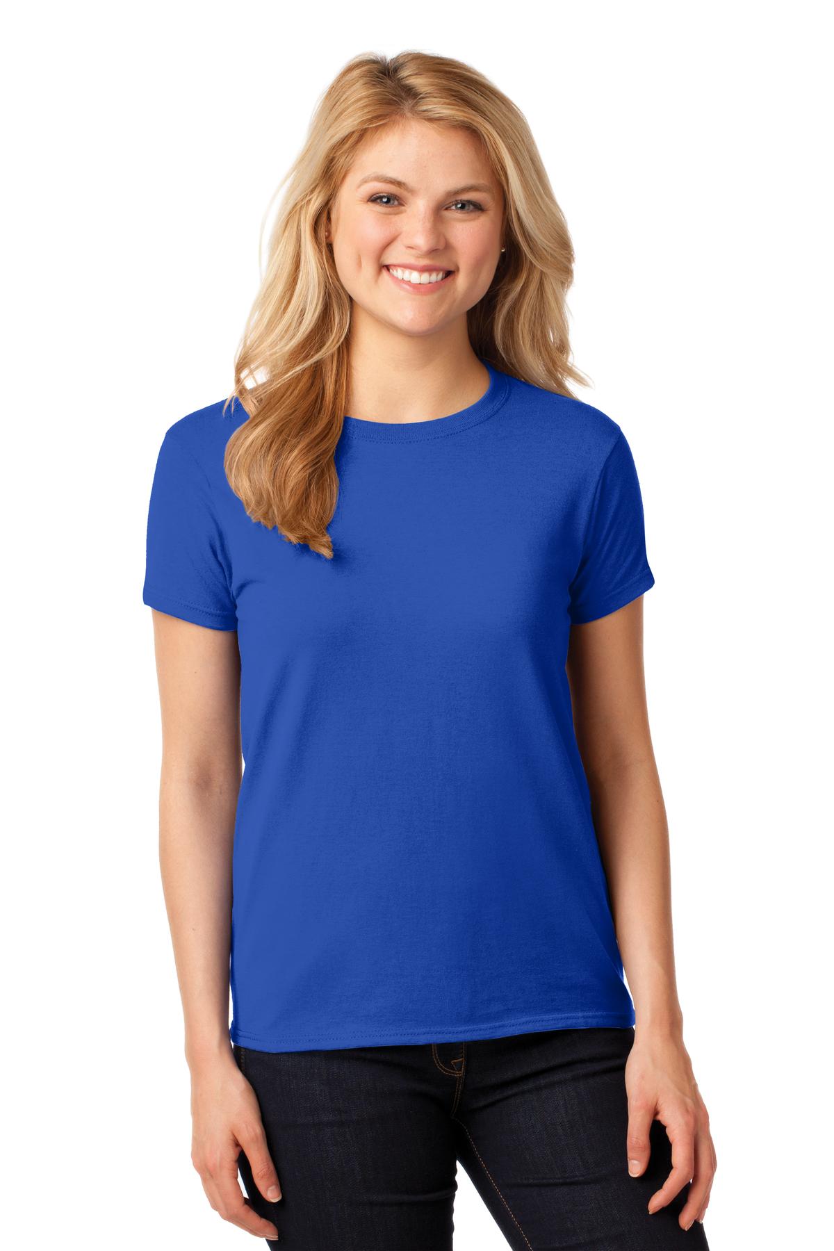 Gildan_Ladies_Heavy_Cotton_100_Cotton_T-Shirt._5000L_-  royal