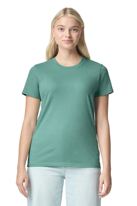 Gildan® Ladies Heavy Cotton™ 100% Cotton T-Shirt. 5000L Aquatic - 1