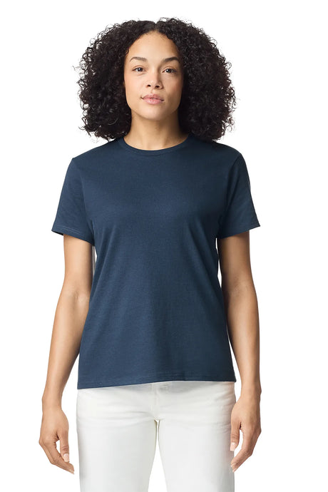 Gildan® Ladies Heavy Cotton™ 100% Cotton T-Shirt. 5000L Blue Dusk - 1