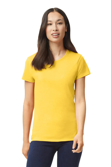 Gildan® Ladies Heavy Cotton™ 100% Cotton T-Shirt. 5000L Daisy_1
