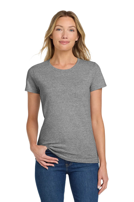 Gildan® Ladies Heavy Cotton™ 100% Cotton T-Shirt. 5000L Graphite Heather_1