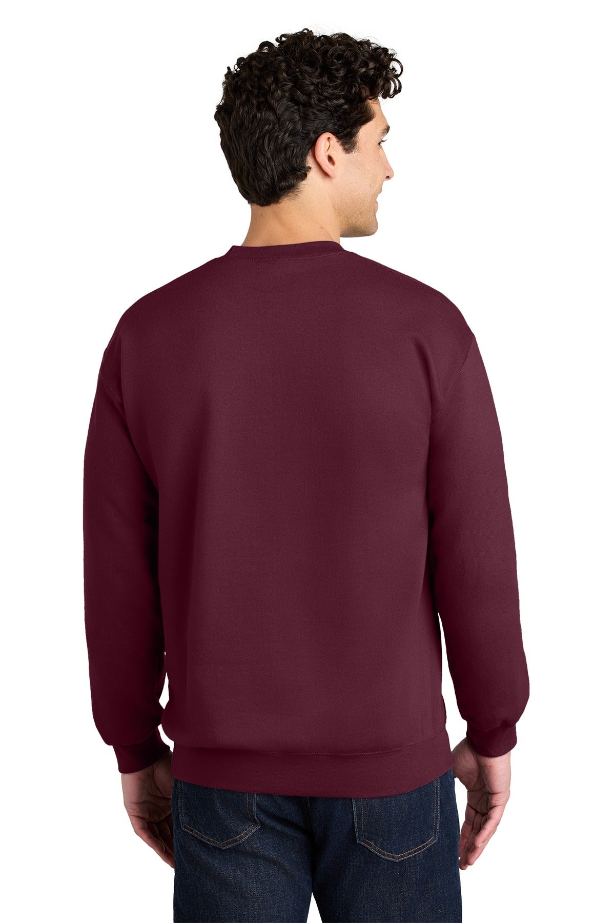 Gildan® Softstyle® Crewneck Sweatshirt SF000 Maroon_1