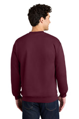 Gildan® Softstyle® Crewneck Sweatshirt SF000 Maroon_1