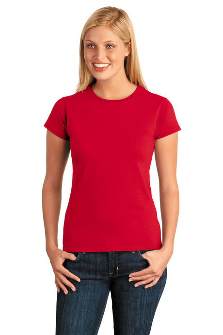 Gildan Softstyle® Ladies T-Shirt. 64000L - red