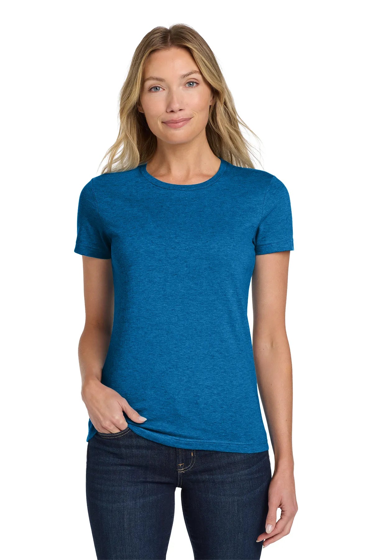 Gildan Softstyle® Ladies T-Shirt. 64000L Antique Sapphire_1
