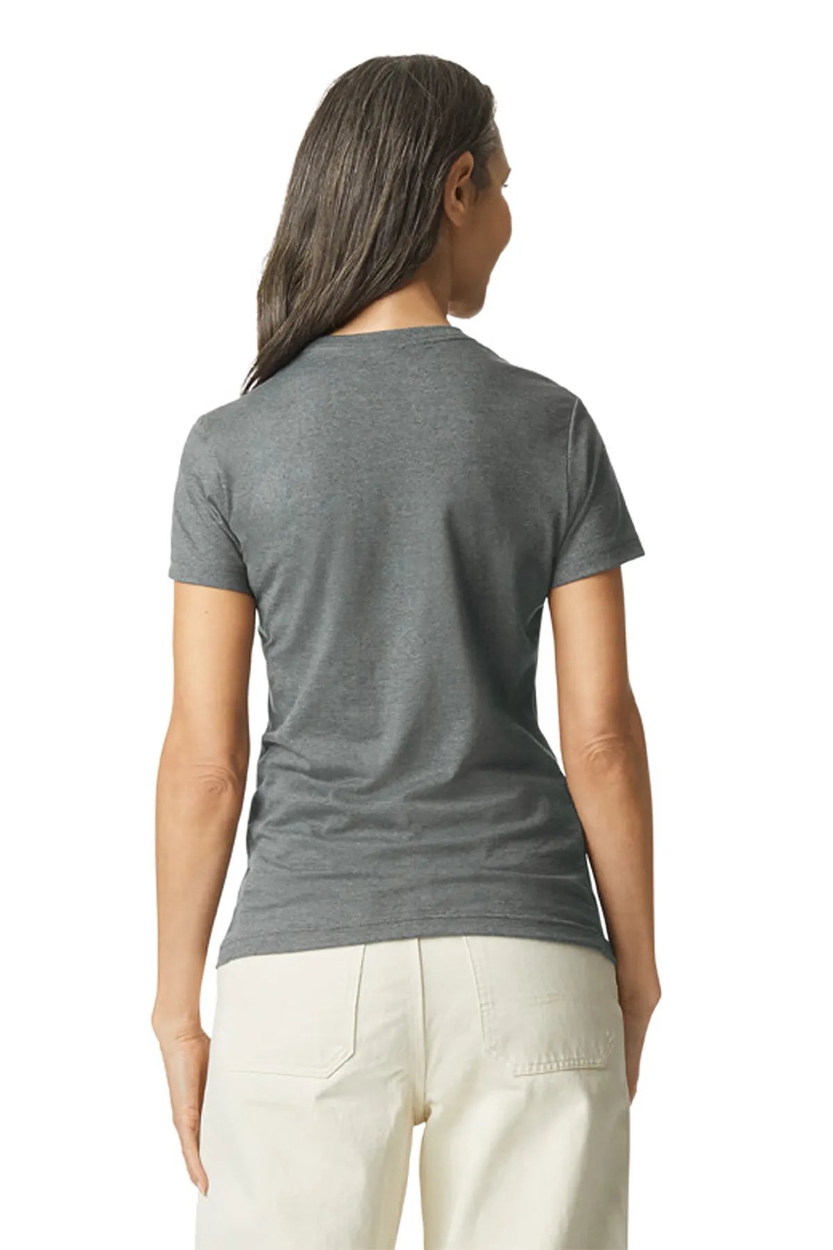Gildan Softstyle® Ladies T-Shirt. 64000L Graphite Heather_2