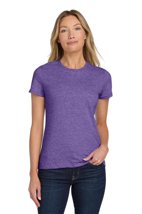 Gildan Softstyle® Ladies T-Shirt. 64000L Heather Purple_1