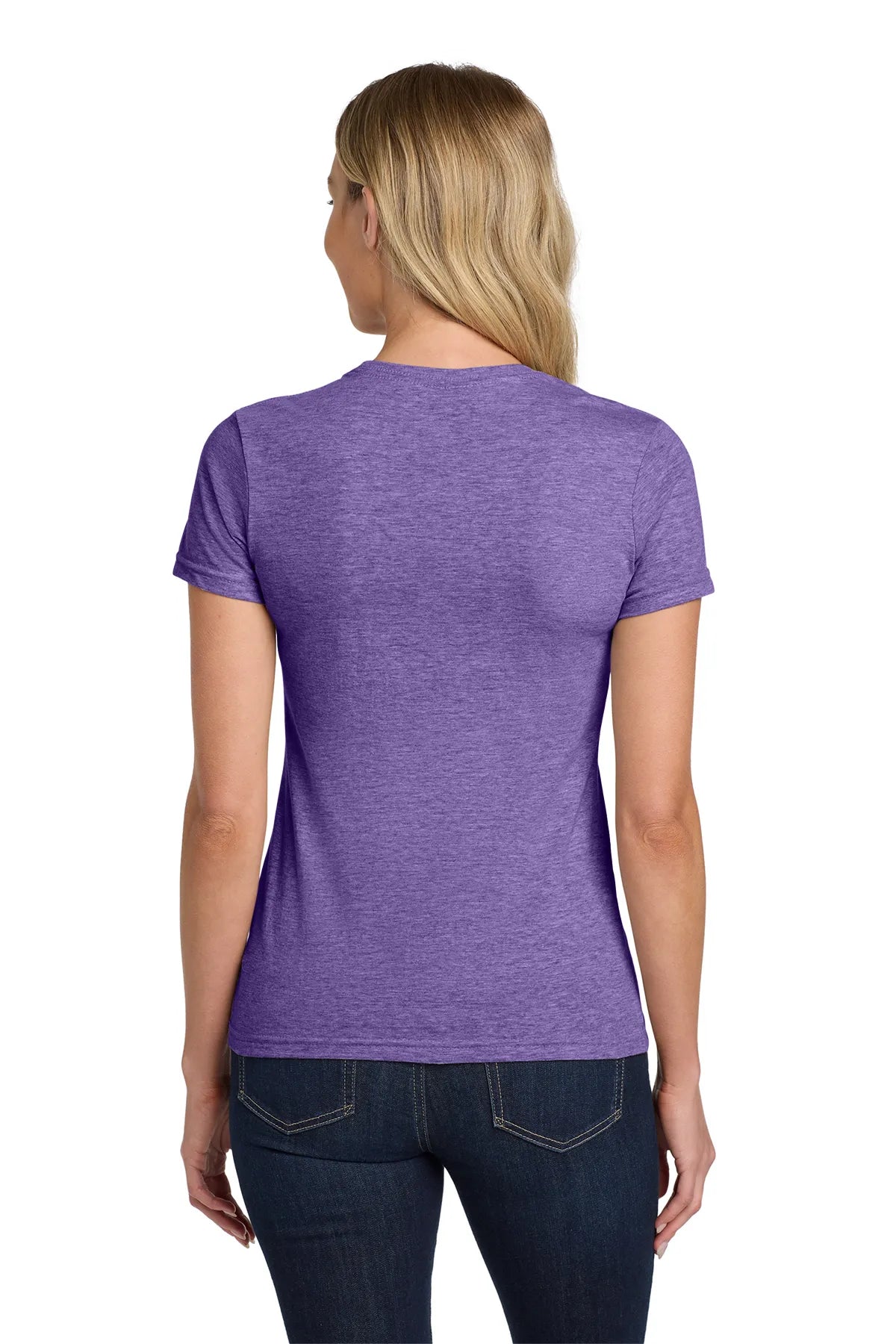 Gildan Softstyle® Ladies T-Shirt. 64000L Heather Purple_2