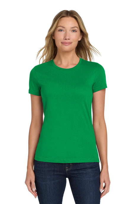 Gildan Softstyle® Ladies T-Shirt. 64000L Irish Green_1