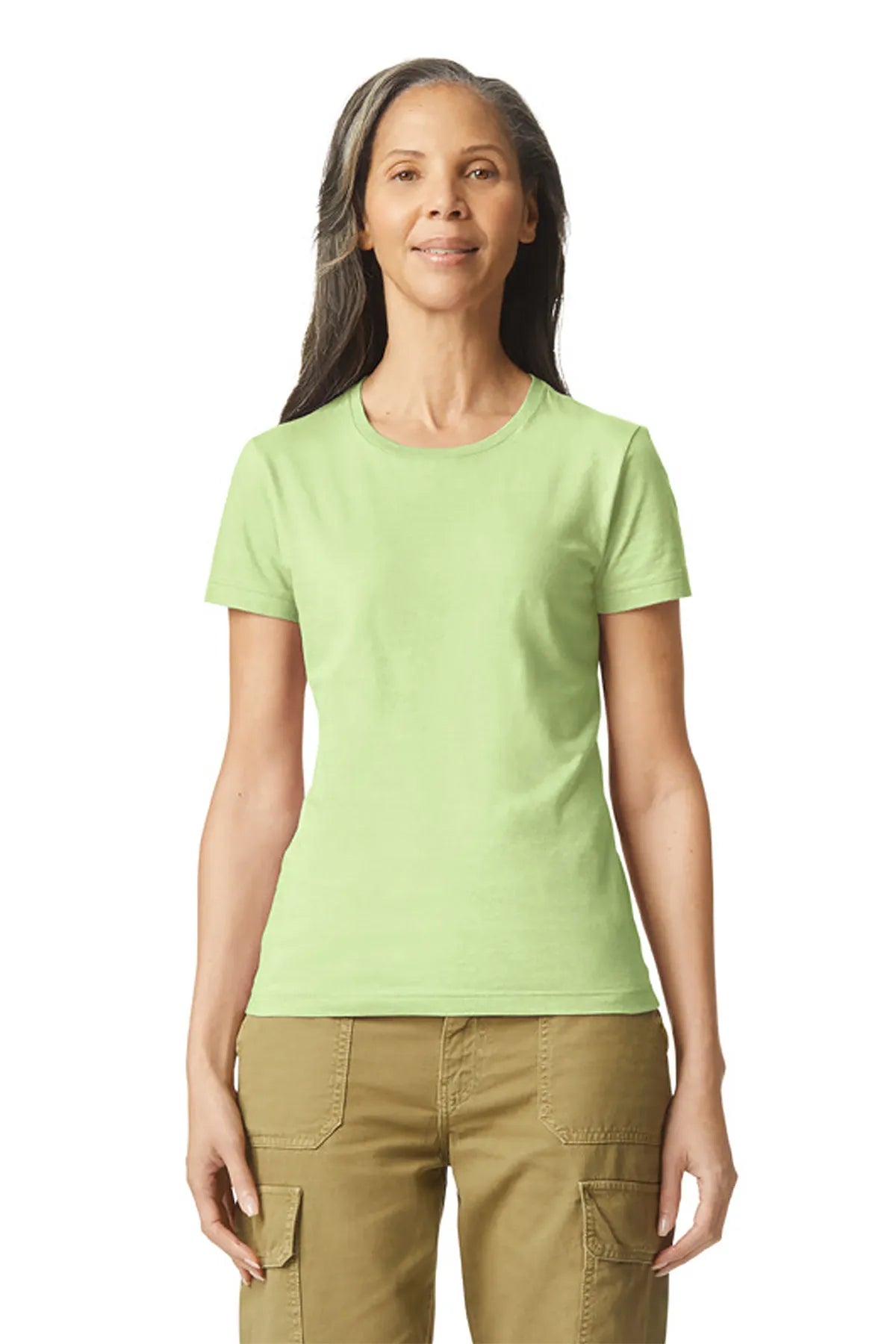 Gildan Softstyle® Ladies T-Shirt. 64000L Pistachio-1