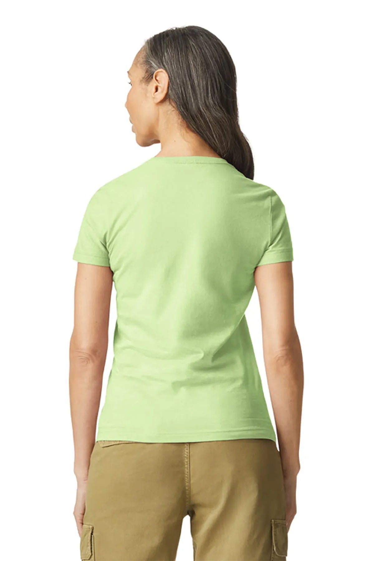 Gildan Softstyle® Ladies T-Shirt. 64000L Pistachio-3