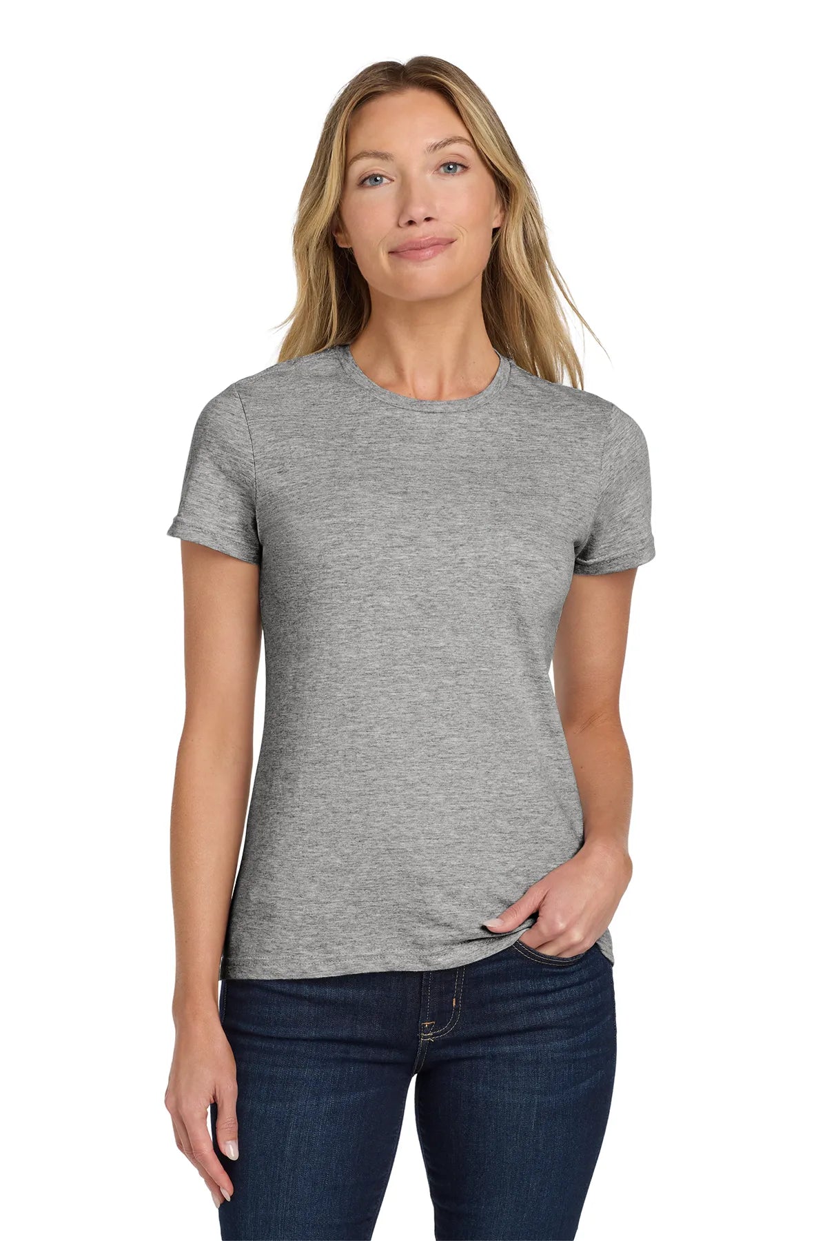 Gildan Softstyle® Ladies T-Shirt. 64000L Sport Grey_1