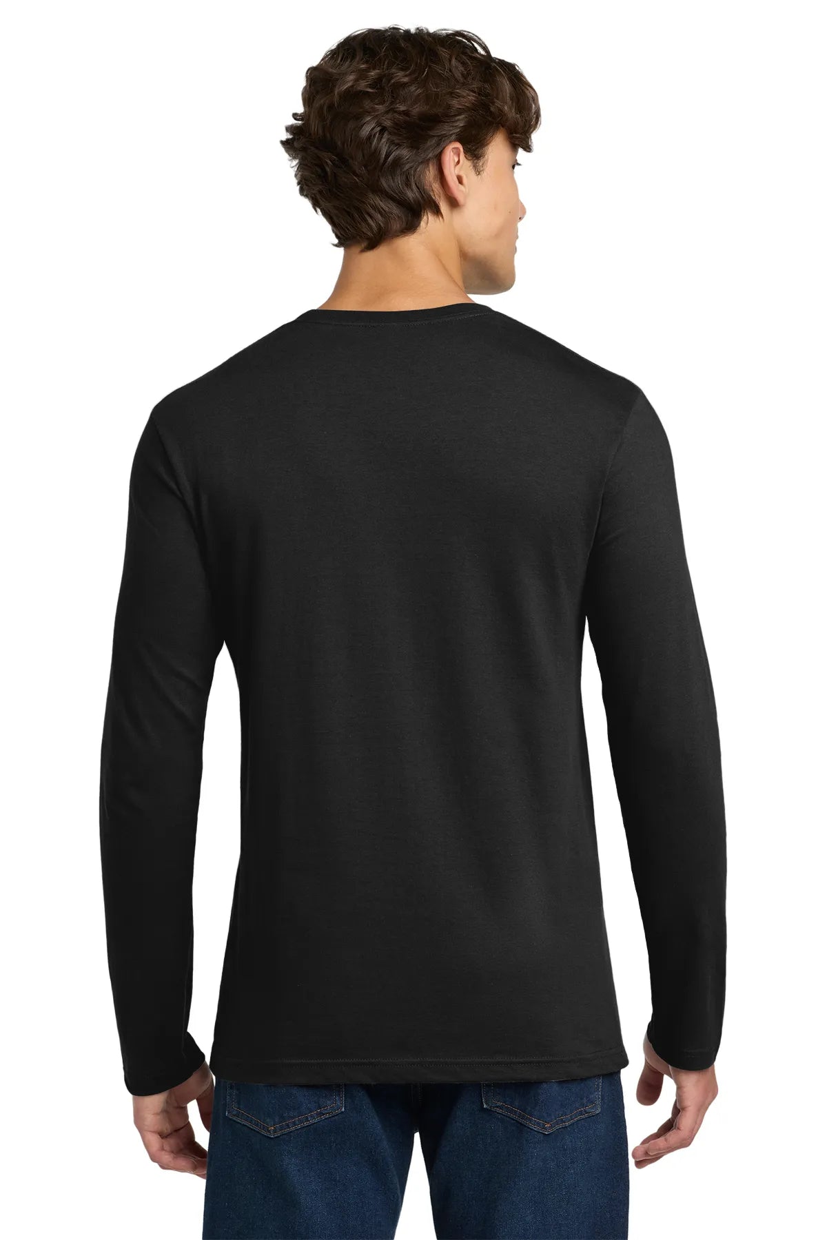 Gildan Softstyle® Long Sleeve T-Shirt. 64400 Black_2
