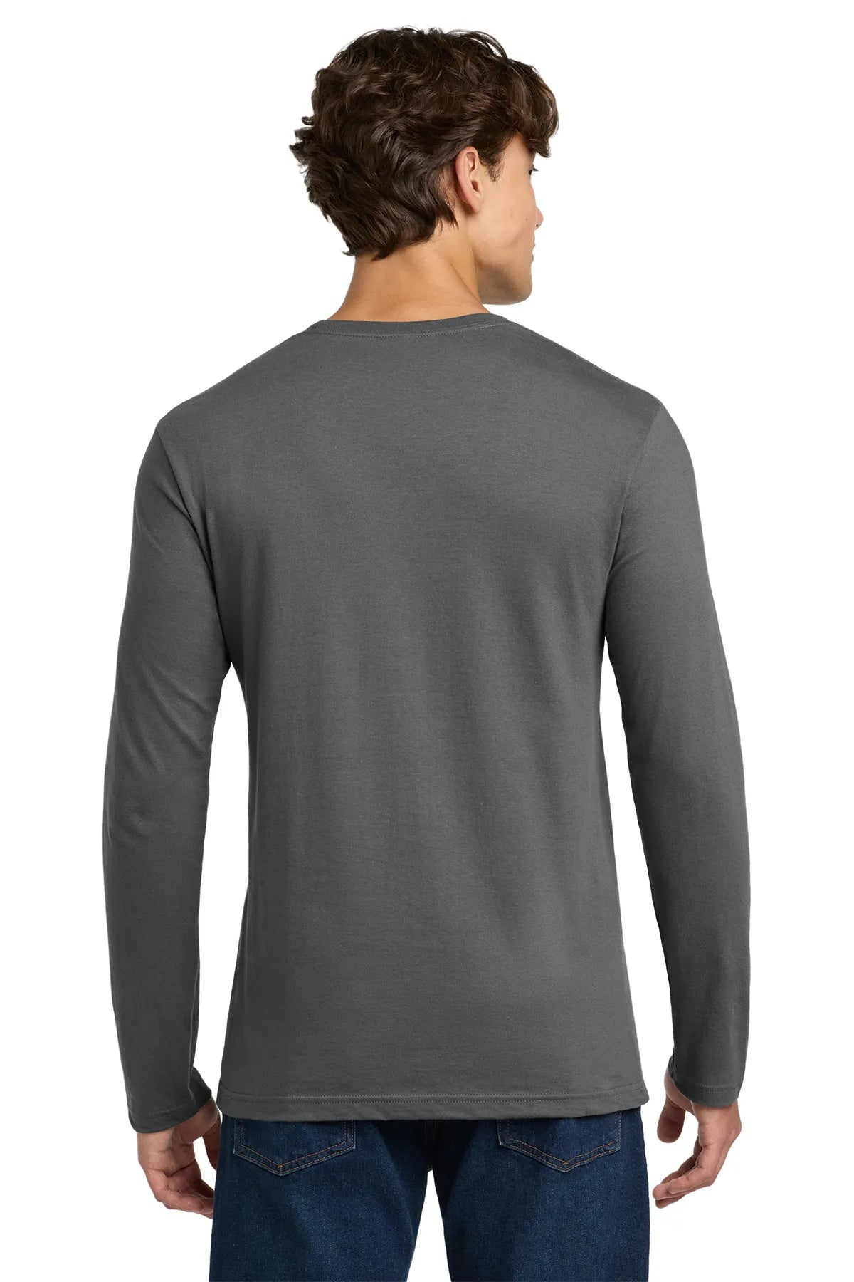 Gildan Softstyle® Long Sleeve T-Shirt. 64400 Charcoal_2