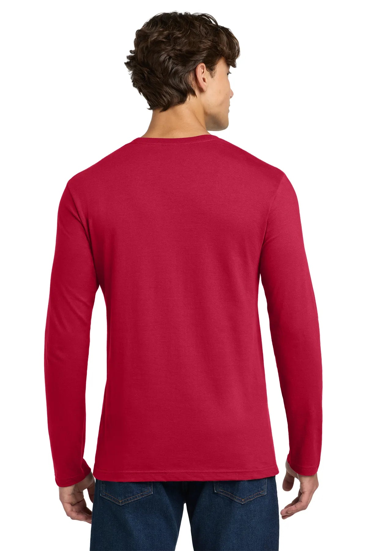 Gildan Softstyle® Long Sleeve T-Shirt. 64400 Cherry Red_2