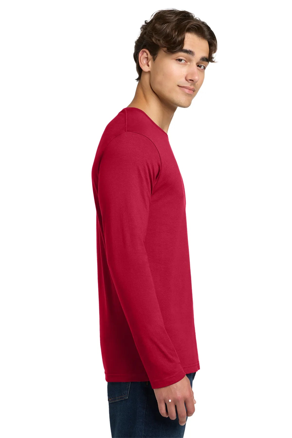 Gildan Softstyle® Long Sleeve T-Shirt. 64400 Cherry Red_3