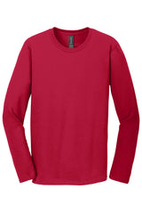 Gildan Softstyle® Long Sleeve T-Shirt. 64400 Cherry Red_4