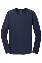 Gildan Softstyle® Long Sleeve T-Shirt. 64400 Navy_4